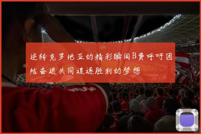 逆转克罗地亚的精彩瞬间B费呼吁团结奋进共同追逐胜利的梦想