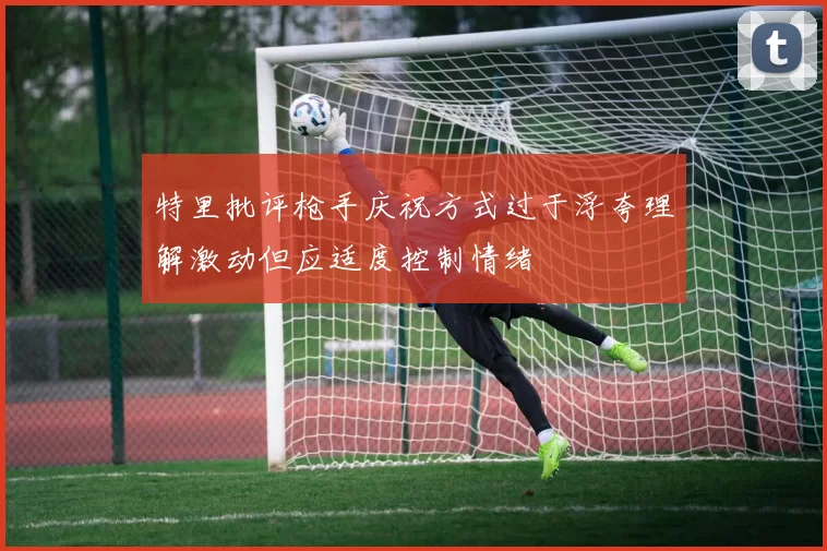 特里批评枪手庆祝方式过于浮夸理解激动但应适度控制情绪